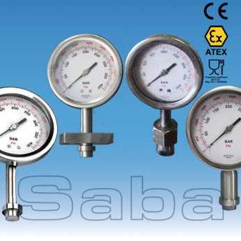 Sanitary Pressure Gauge for homogenizer